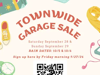 Townwide Garage Sale Flyer