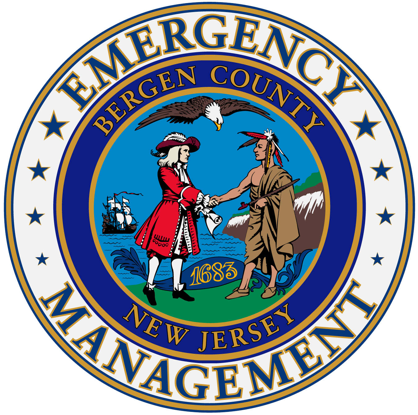 Bergen County OEM Logo